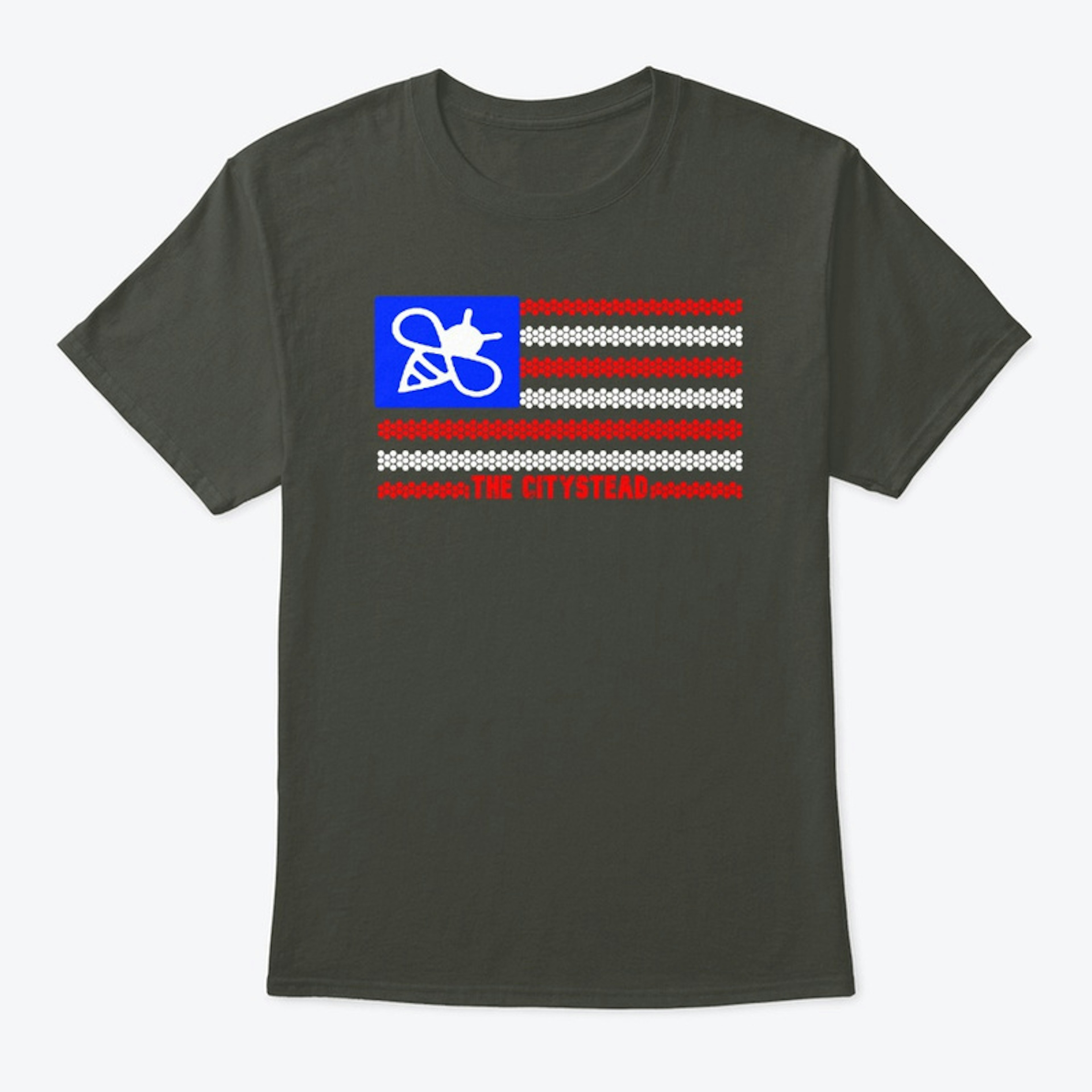 Beekeeper Flag Red White and Blue